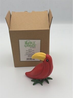 ENESCO HOME GROWN 2009 RED PEPPER TOUCAN BIRD PARROT RETIRED